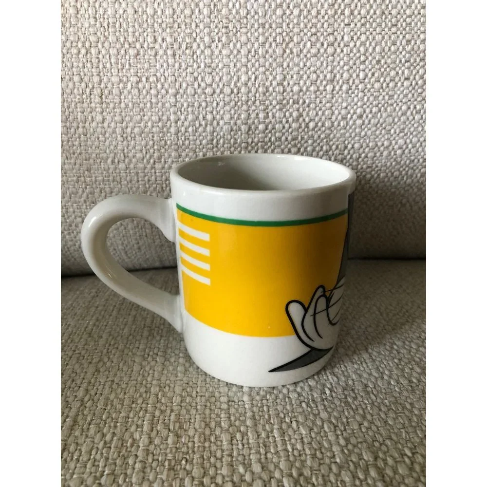 Vintage‎ Looney Tunes White Bugs Bunny Coffee Mug Cup Gibson 1998 Warner Bros.
